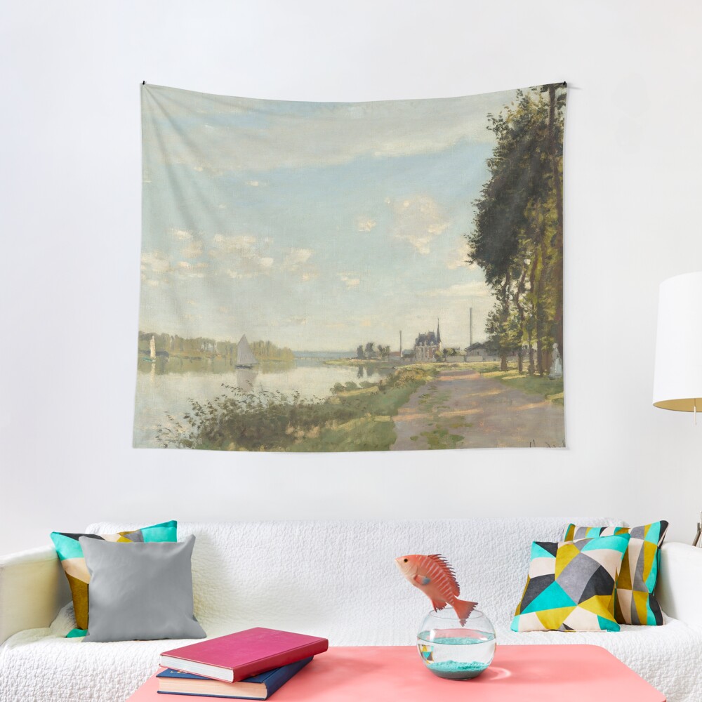 Argenteuil by Claude Monet Tapestry