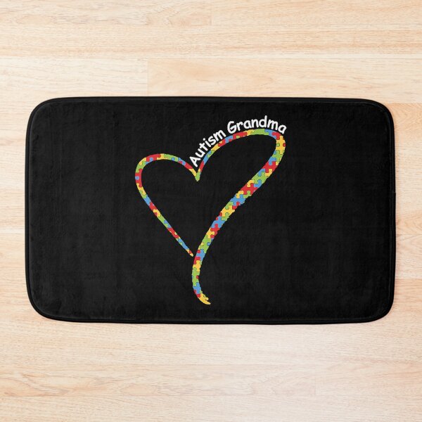 Item preview, Autism Grandma Autism Awareness Puzzle Piece Heart designed and sold by HaaChris-Artis.