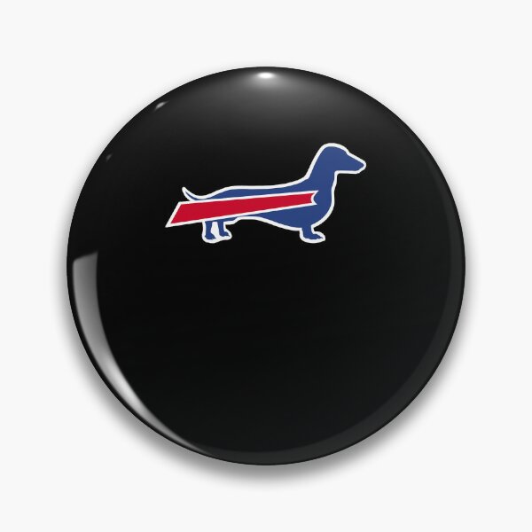 Item preview, Buffalo Bills Dachshund-1  designed and sold by shademoneaux.