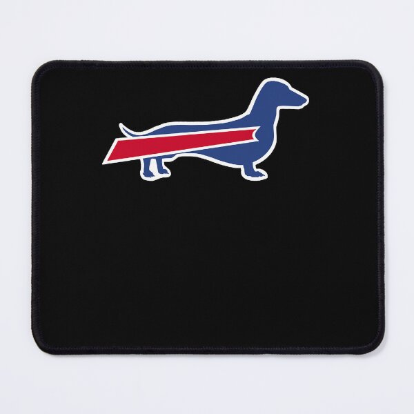 Item preview, Buffalo Bills Dachshund-1  designed and sold by shademoneaux.