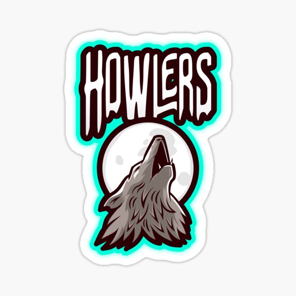 "Howlers" Sticker for Sale by BCMTree Redbubble