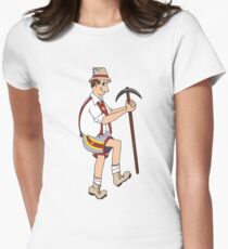 The Price is Right - Cliff Hanger Yodely Guy Women's Fitted T-Shirt