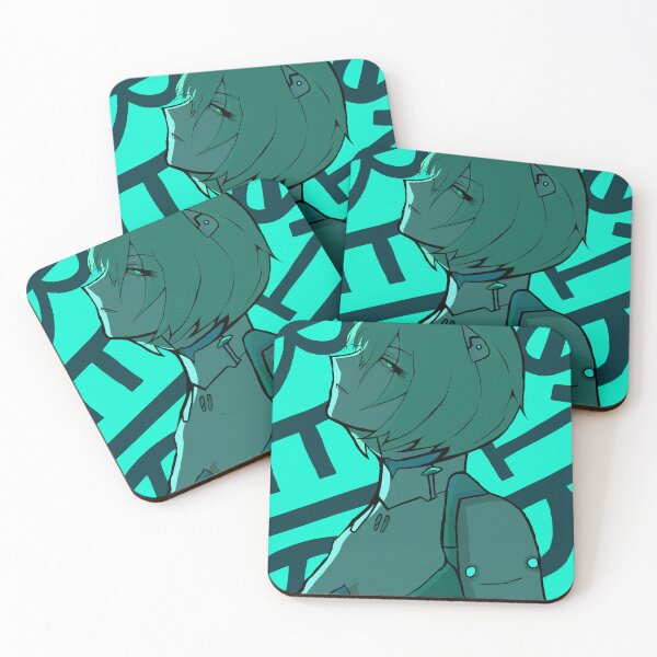 Item preview, Rei Ayanami Contrast Teal 001  designed and sold by vegantoaster.