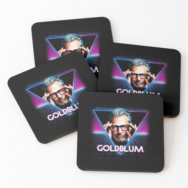 Item preview, Jeff Goldblum Retro Neon Landscape designed and sold by mildredgap.