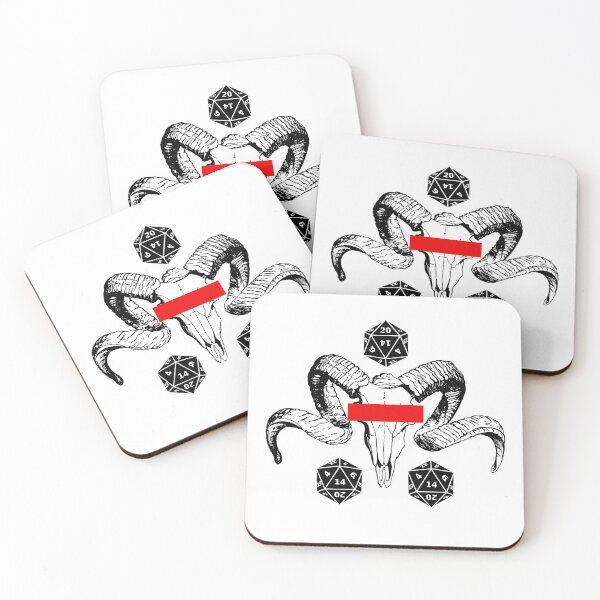 Item preview, Pattern HELLFIRE CLUB white animal skull designed and sold by KS-Y.