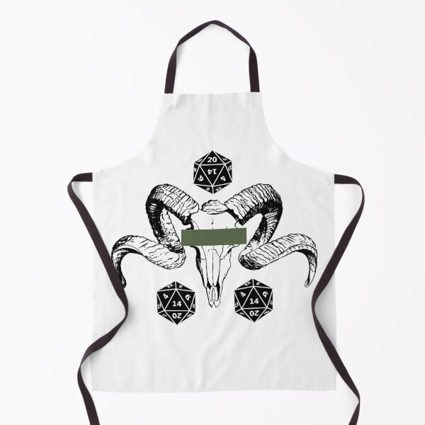 Item preview, Pattern HELLFIRE CLUB white animal skull khaki designed and sold by KS-Y.