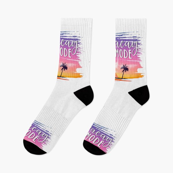 Item preview, vacay mode, palm and colors, retro design  designed and sold by InnaMGraphic.