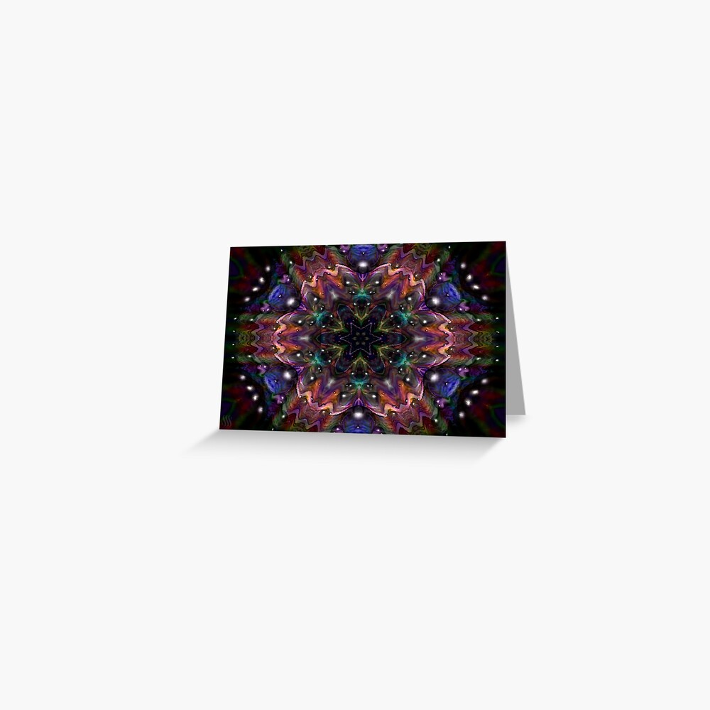 Kaleidoscope Water Series01 Greeting Card