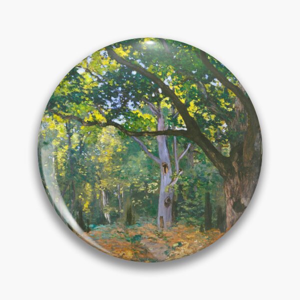 Item preview, CLAUDE MONET HD - The Bodmer Oak, Fontainebleau Forest (1865) designed and sold by Go Logo Designs.