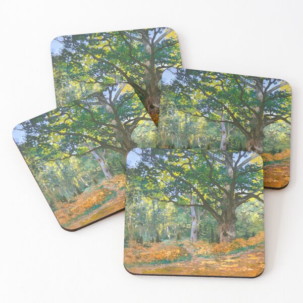 Item preview, CLAUDE MONET HD - The Bodmer Oak, Fontainebleau Forest (1865) designed and sold by Go Logo Designs.