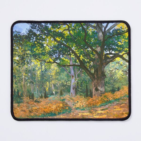 Item preview, CLAUDE MONET HD - The Bodmer Oak, Fontainebleau Forest (1865) designed and sold by Go Logo Designs.