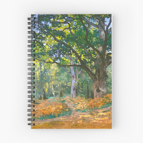 Item preview, CLAUDE MONET HD - The Bodmer Oak, Fontainebleau Forest (1865) designed and sold by Go Logo Designs.