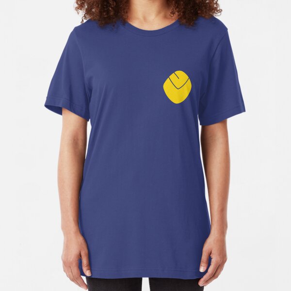RETRO LEEDS YELLOW Slim Fit T-Shirt