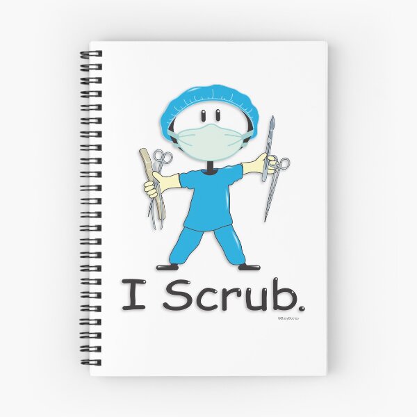 Item preview, I Scrub Surgical Technologist Stick Figure designed and sold by Heidi Haakenson.