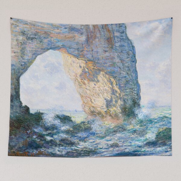 Item preview, CLAUDE MONET HD - The Manneporte (Étretat) (1883)  designed and sold by Go Logo Designs.