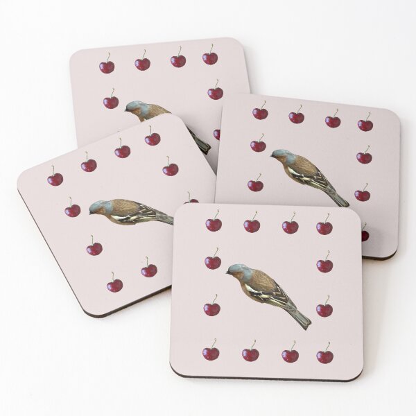 Item preview, The Sparrow and cherries designed and sold by boomantique.