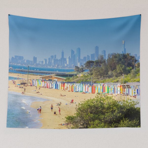 Item preview, Brighton Bath Huts by the Bay designed and sold by Steven Jodoin.