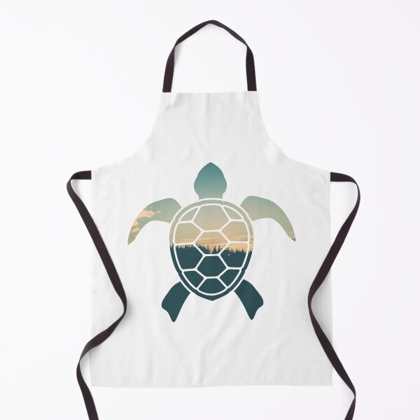Item preview, Forest Trees Under Calm Sky Turtle | Colorful Turtle designed and sold by BopleDesigns.