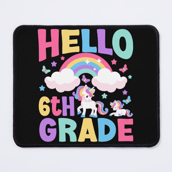 Item preview, Hello 6th Grade Unicorn Rainbow Back To School Teacher T-shirt designed and sold by KGN  CREATIVITY.
