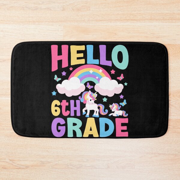 Item preview, Hello 6th Grade Unicorn Rainbow Back To School Teacher T-shirt designed and sold by KGN  CREATIVITY.