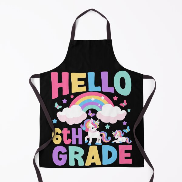 Item preview, Hello 6th Grade Unicorn Rainbow Back To School Teacher T-shirt designed and sold by KGN  CREATIVITY.