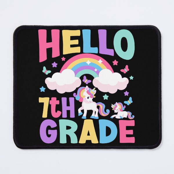 Item preview, Hello 7th Grade Unicorn Rainbow Back To School Teacher T-shirt designed and sold by KGN CREATIVITY.