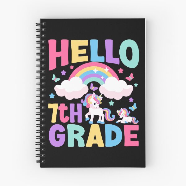 Item preview, Hello 7th Grade Unicorn Rainbow Back To School Teacher T-shirt designed and sold by KGN  CREATIVITY.