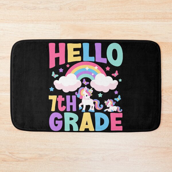 Item preview, Hello 7th Grade Unicorn Rainbow Back To School Teacher T-shirt designed and sold by KGN  CREATIVITY.