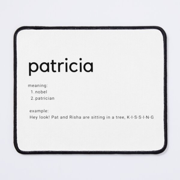 Item preview, Patricia - name meaning designed and sold by kfiesta.
