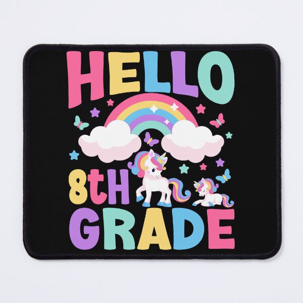 Item preview, Hello 8th Grade Unicorn Rainbow Back To School Teacher T-shirt designed and sold by KGN CREATIVITY.