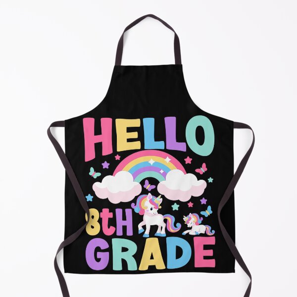 Item preview, Hello 8th Grade Unicorn Rainbow Back To School Teacher T-shirt designed and sold by KGN CREATIVITY.