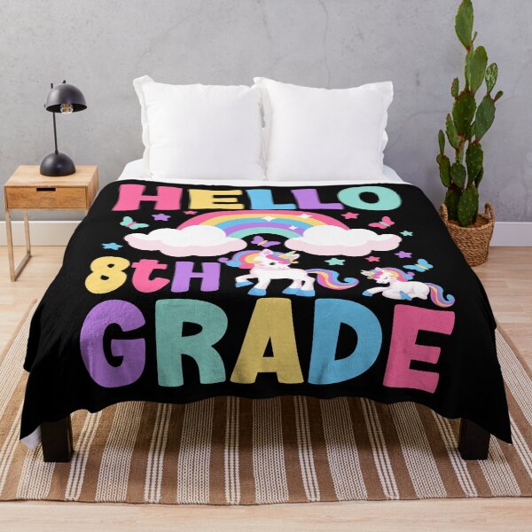 Item preview, Hello 8th Grade Unicorn Rainbow Back To School Teacher T-shirt designed and sold by KGN  CREATIVITY.
