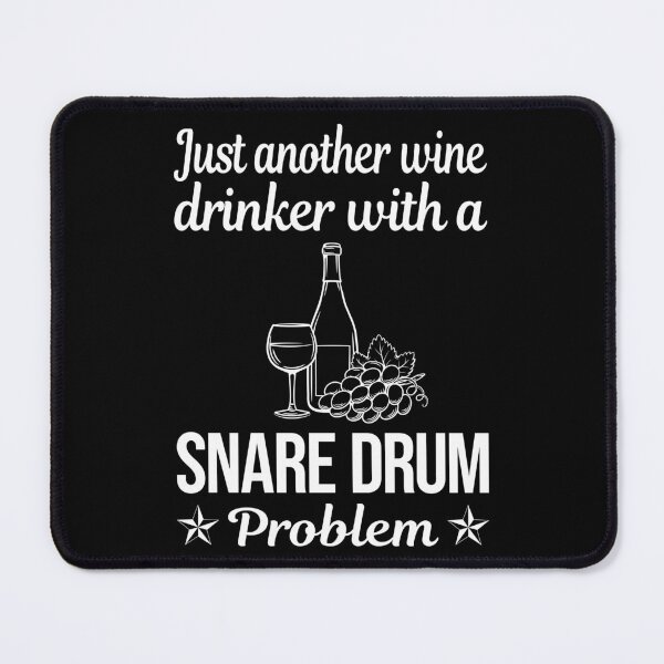 Item preview, Wine Drinker Snare Drum Drums designed and sold by zuehloxerxk.