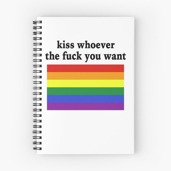 Item preview, Kiss Whoever The Fuck You Want designed and sold by MaryBoughton.