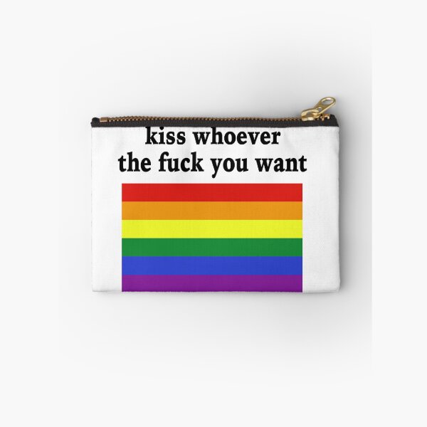 Item preview, Kiss Whoever The Fuck You Want designed and sold by MaryBoughton.