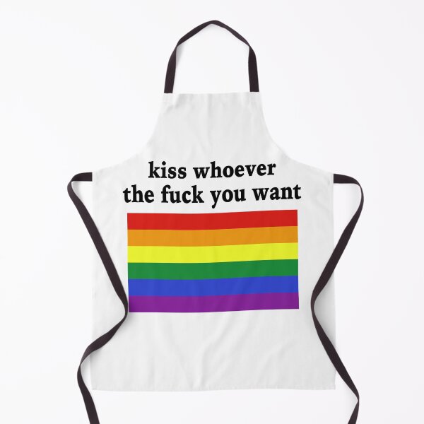 Item preview, Kiss Whoever The Fuck You Want designed and sold by MaryBoughton.