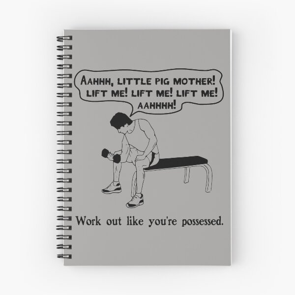 Item preview, Funny Exercise - Work Out Like You're Possessed designed and sold by tommytidalwave.