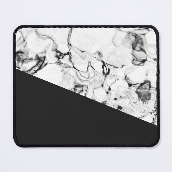 Item preview, Black white marble effect monochrome abstract designed and sold by by-jwp.