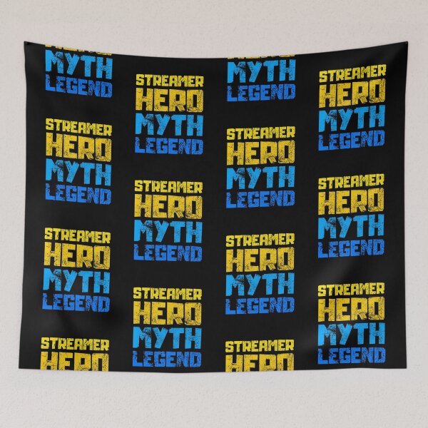 Item preview, Streamer Hero Myth Legend designed and sold by FNStuff.