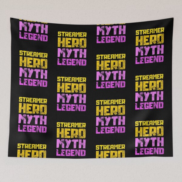 Item preview, Streamer Hero Myth Legend designed and sold by FNStuff.