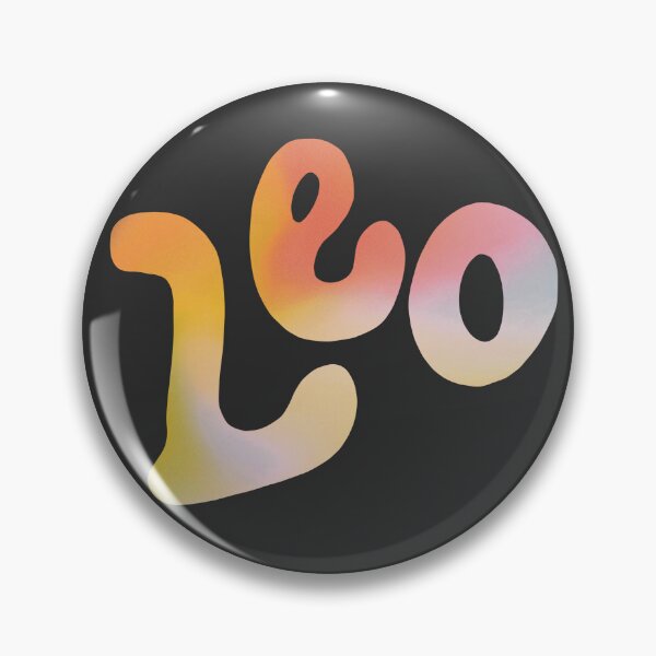 Item preview, Leo Zodiac Sign Gradient Letters designed and sold by isamii.