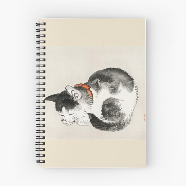 Item preview,  Sleeping cat by Kōno Bairei (1844-1895). Digitally enhanced by WatermarkNZ Press designed and sold by CristalleLisa.
