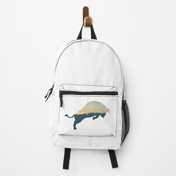 Item preview, Colorful Forest Trees Under Calm Sky Bull | Colorful Bull designed and sold by BopleDesigns.