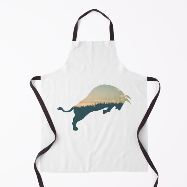 Item preview, Colorful Forest Trees Under Calm Sky Bull | Colorful Bull designed and sold by BopleDesigns.
