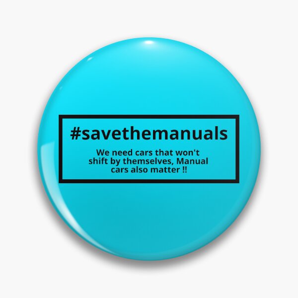 Item preview, #Savethemanuals designed and sold by MOTOSHIFT.