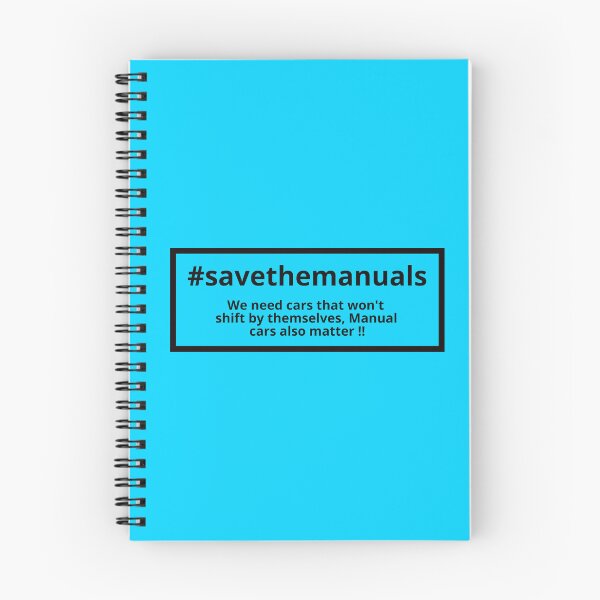 Item preview, #Savethemanuals designed and sold by MOTOSHIFT.