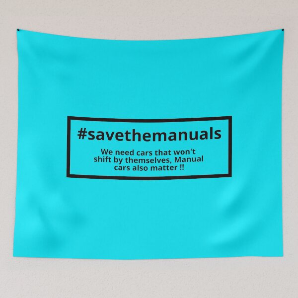 Item preview, #Savethemanuals designed and sold by MOTOSHIFT.