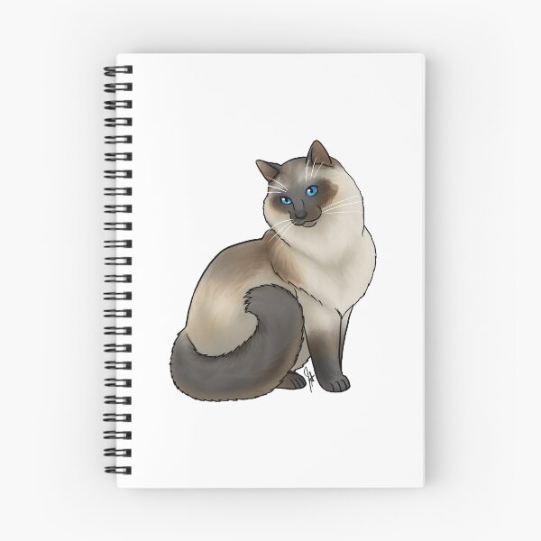 Artikelvorschau, Katze - Balinesenkatze - Robbe entworfen und verkauft von Jennifer Stolzer.