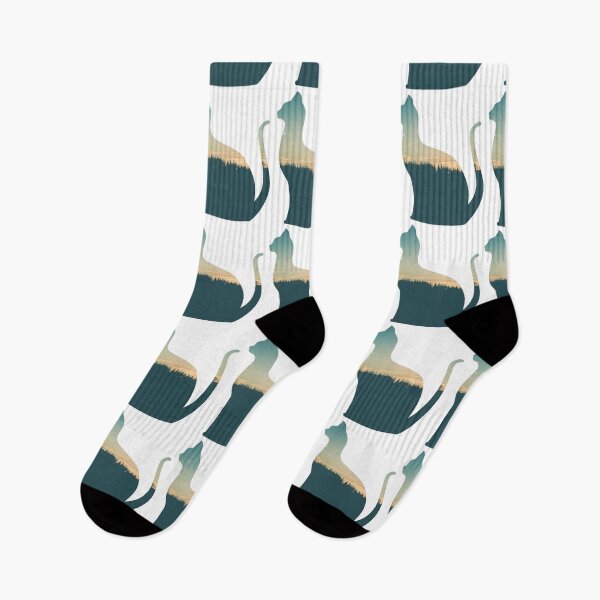 Item preview, Colorful Forest Trees Under Calm Sky Cat | Colorful Cat designed and sold by BopleDesigns.