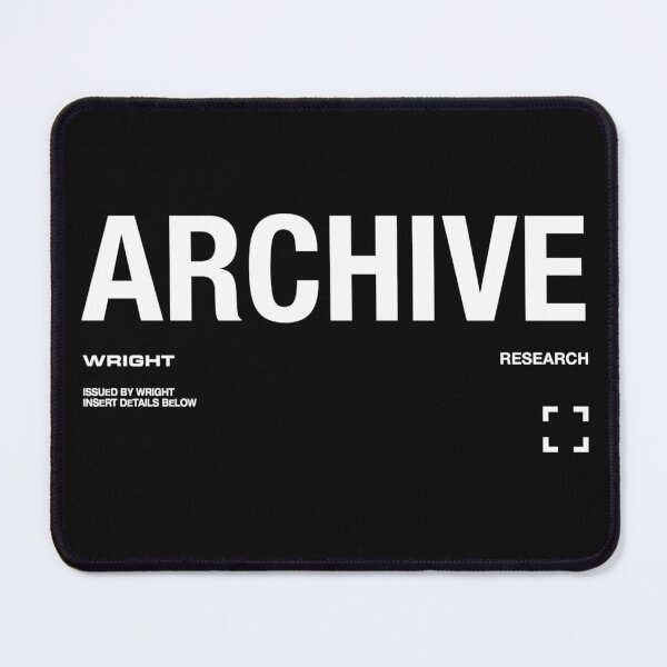 Item preview, Archive Wright Research designed and sold by MaryBoughton.